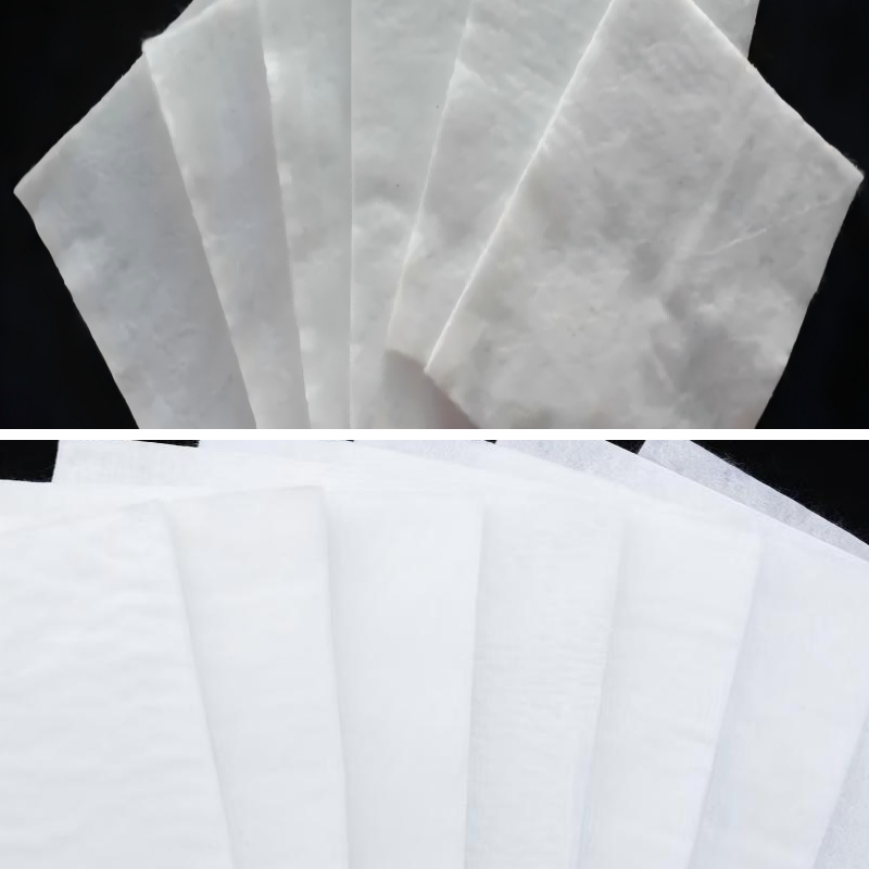 Métodos de superposición y costura de geotextiles para una barrera continua